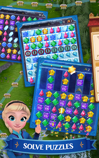 Disney Frozen Free Fall Games screen 3